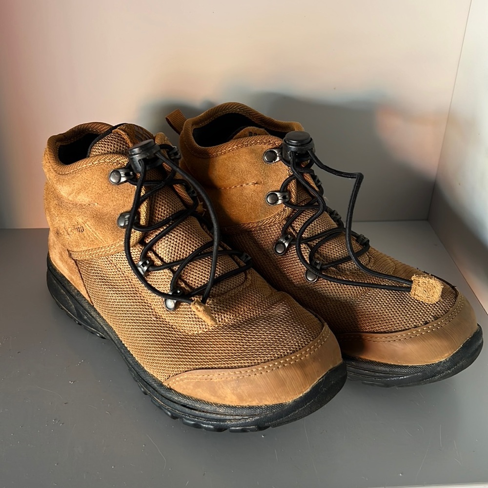 EUC Columbia Big Kids’ Fairbanks™ Mid Boot size 4